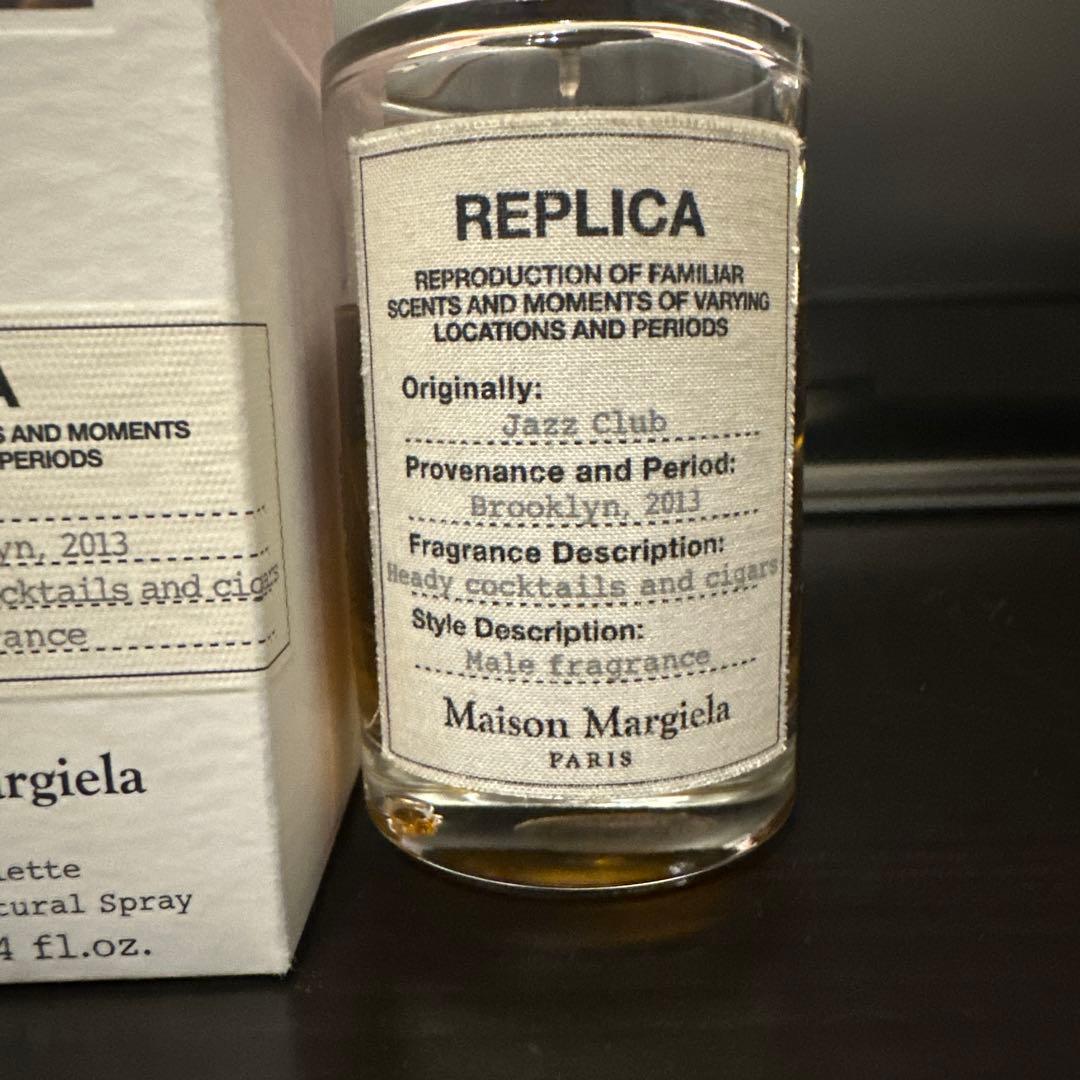 香水(男性用) Maison Margiela Replica Jazz Club 100ml