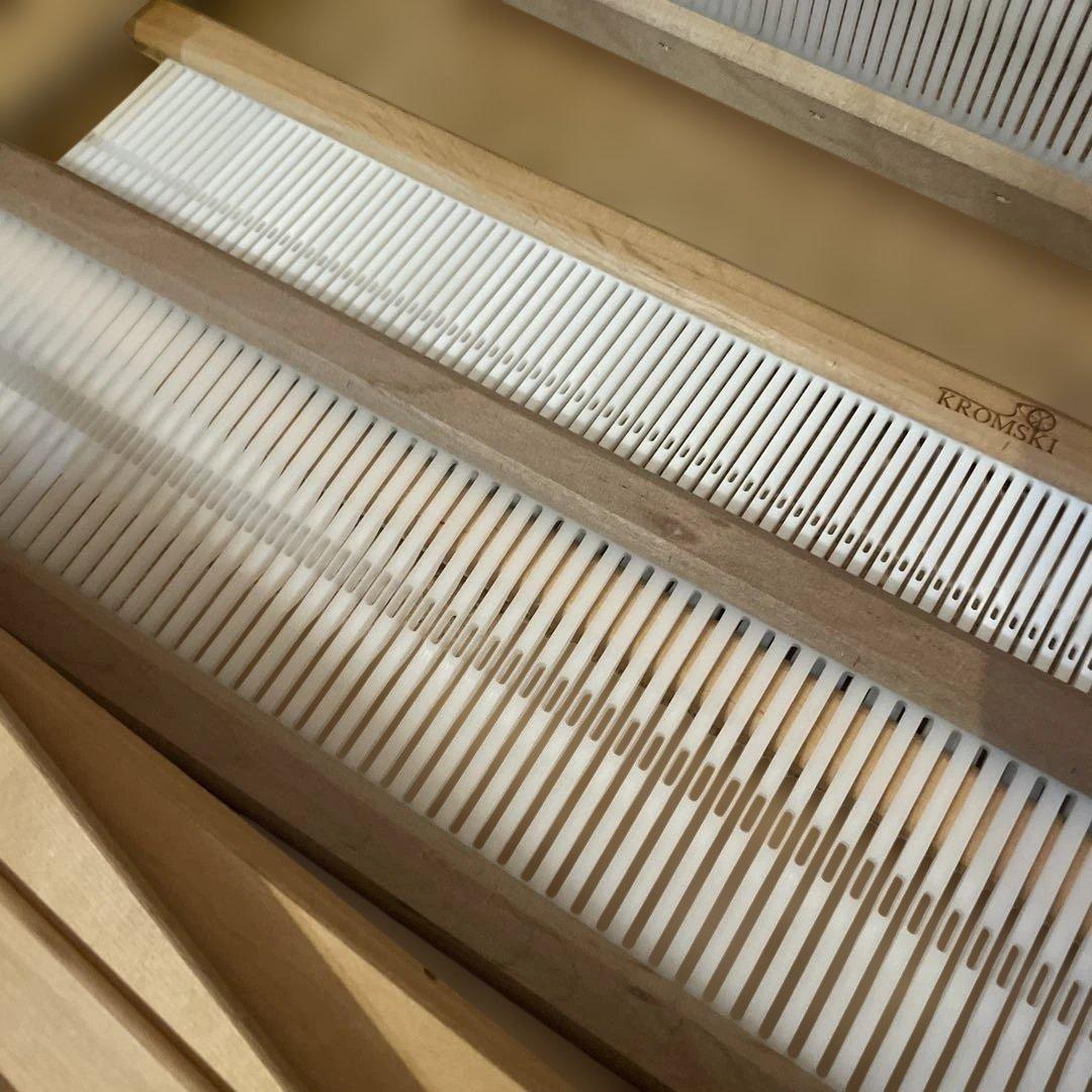 【折畳卓上織機】クロムスキー・クロッスノ織り機60cm+セカンドへドル+おまけ