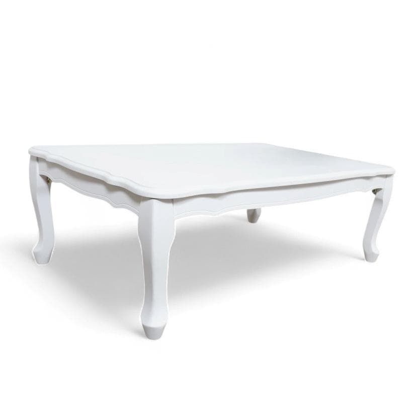 【新品】アンティーク調折りたたみ式 姫系 センターテーブル ネコ脚