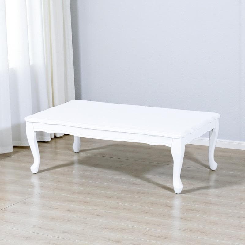 【新品】アンティーク調折りたたみ式 姫系 センターテーブル ネコ脚