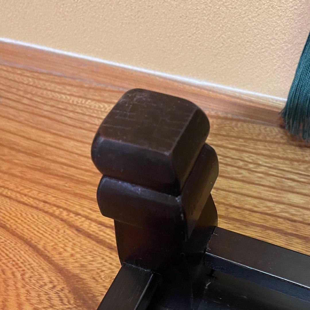 盆栽台 花台 飾り台 香炉台 花瓶台 サイドテーブル 木製 花梨材 ビンテージ