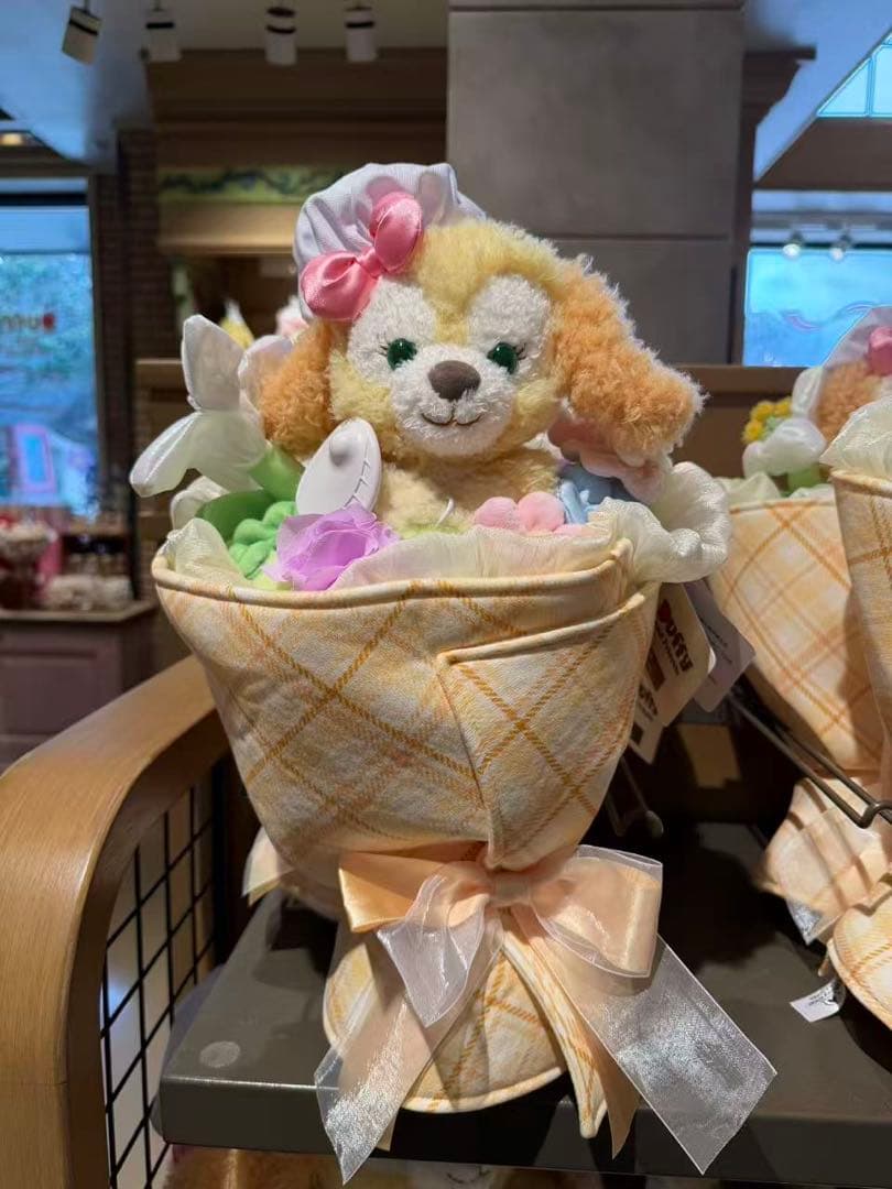 上海ディズニー クッキーアン　ぬいぐるみ 花束型