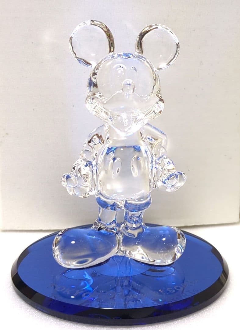 東京ディズニーリゾート ミッキーマウス ガラス細工 クリスタル 希少