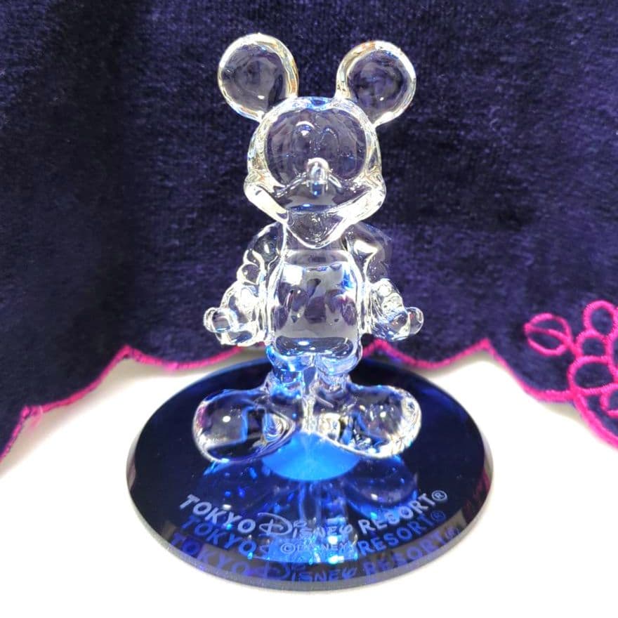 東京ディズニーリゾート ミッキーマウス ガラス細工 クリスタル 希少