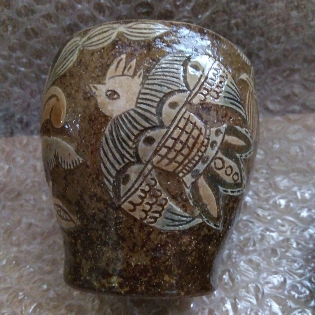 やちむん　工房いろは　イロハ　フリーカップ　お皿　箸置き　３点セット