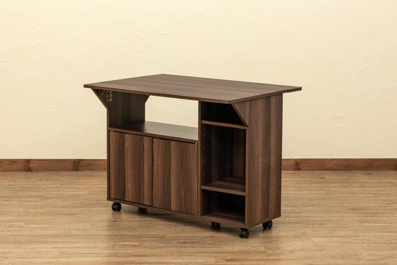 《新品・送料無料》バタフライカウンターテーブル　90幅　NA/WAL/WH