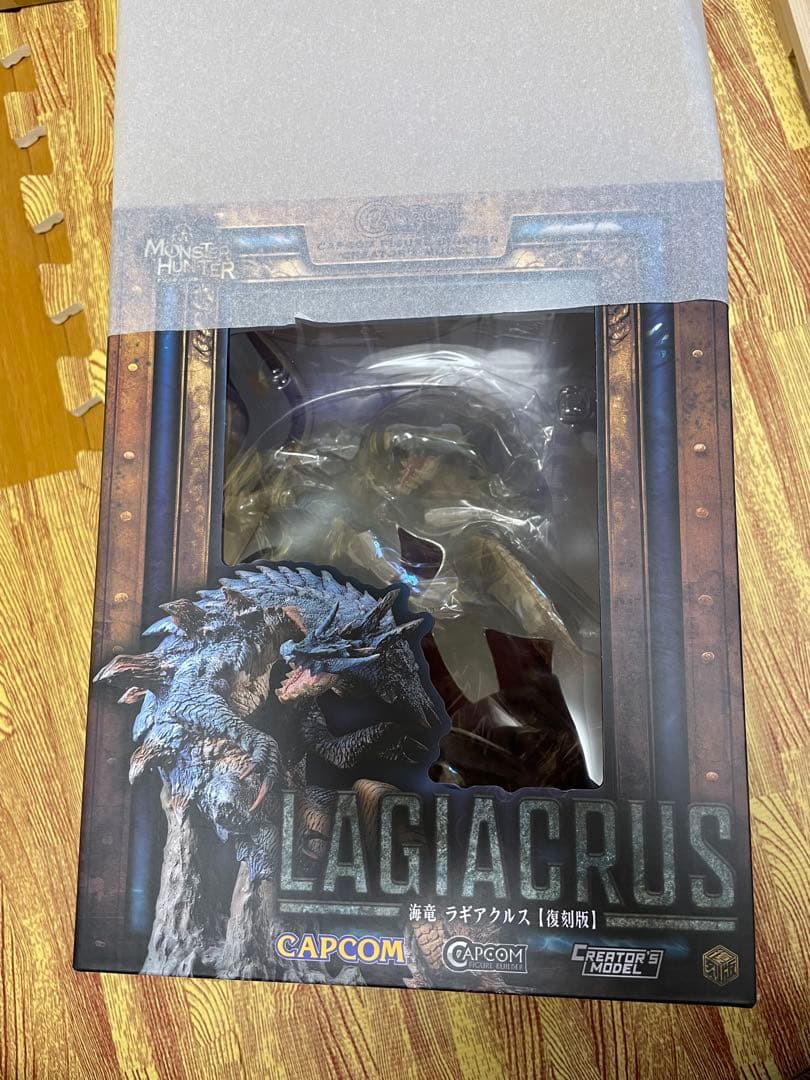 モンスターハンター　クリエイターズモデル　ラギアクルス　復刻版 モンスターハンター フィギュア 復刻版 ラギアクルス クリエイターズ