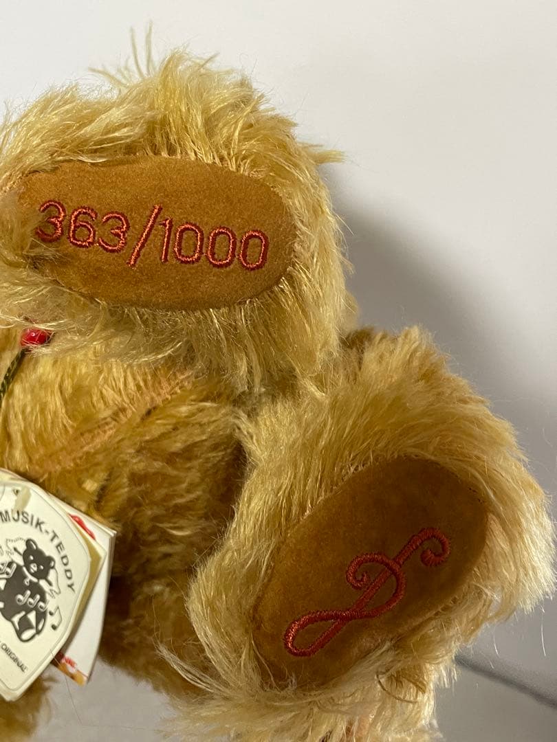 限定1000体ドイツ製HERMANN テディベア オルゴール内蔵 Nr.363