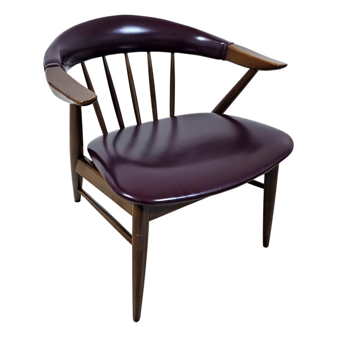 アサヒファニチュア アームチェア ヴィンテージ ラウンジチェア 木製