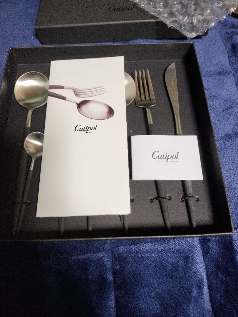 予約の取れない店三ツ星店が使用Cutipol カトラリーセット　8点