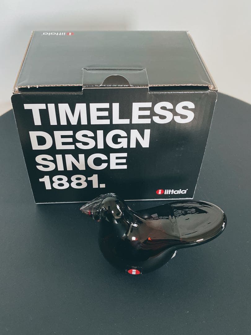 イッタラ　バード　シエッポ　（ブラウン×クリア）