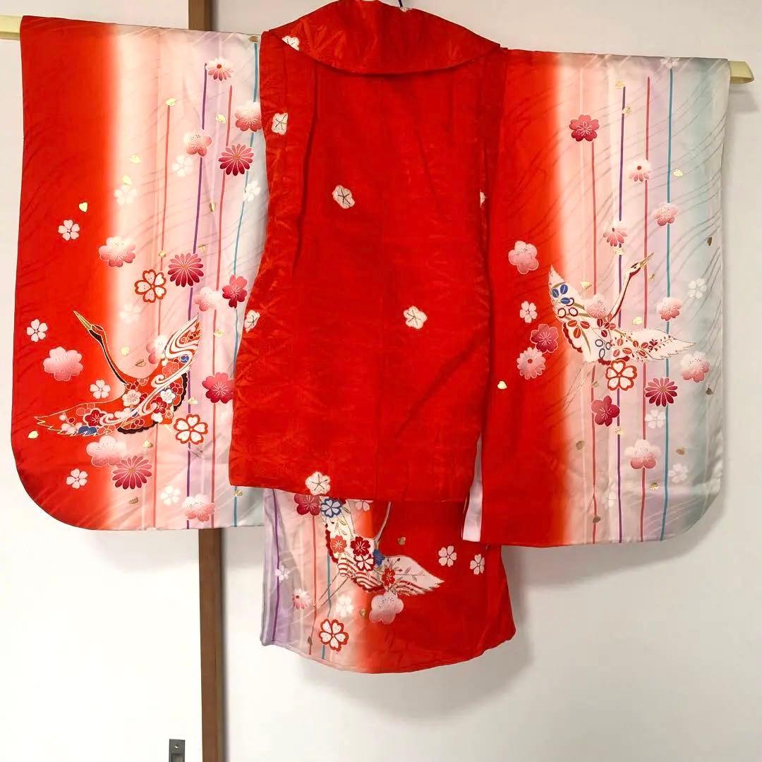 正絹★美品　七五三　3才　着物と被布と襦袢の3セット