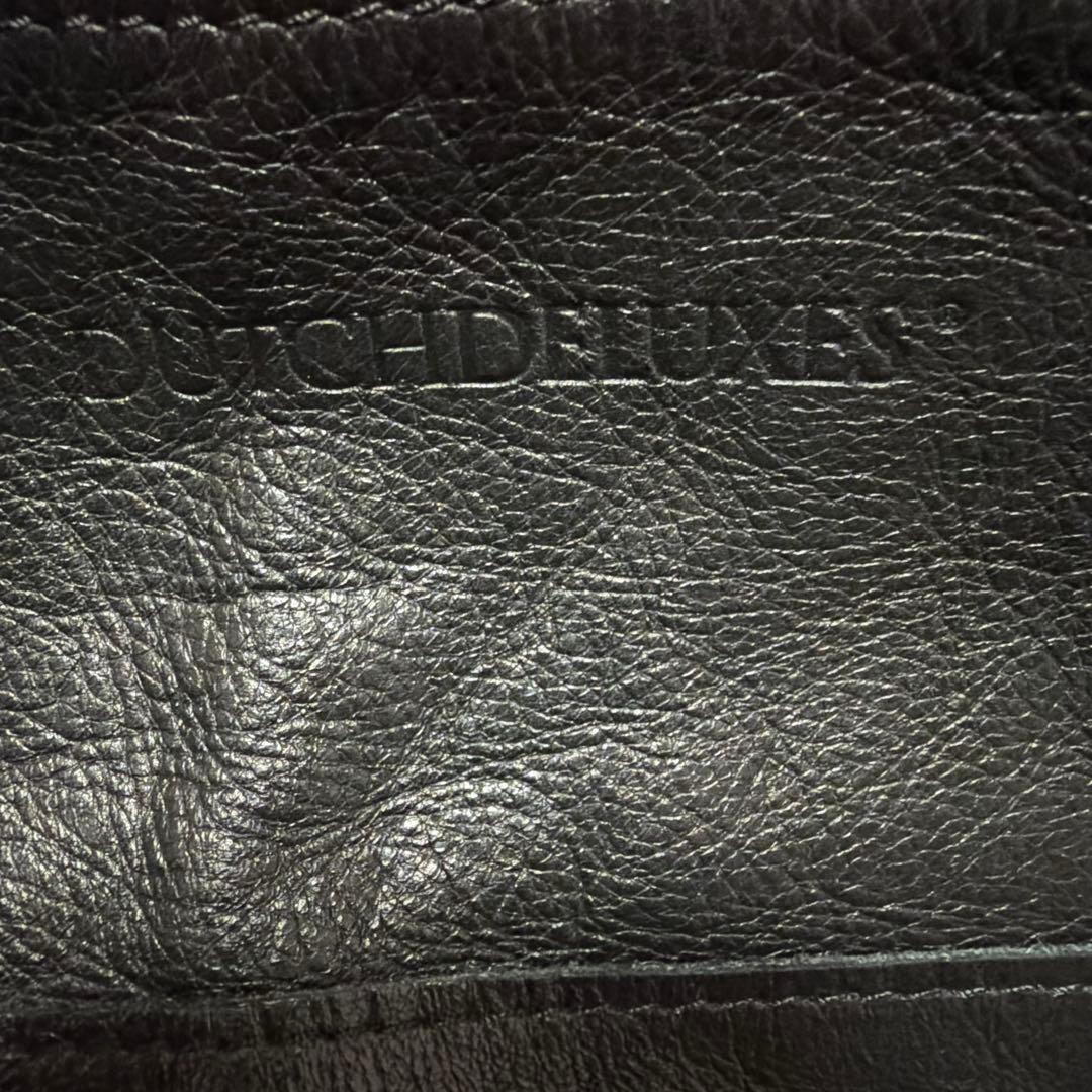 DUTCHDELUXES レザー　エプロン　ブラック