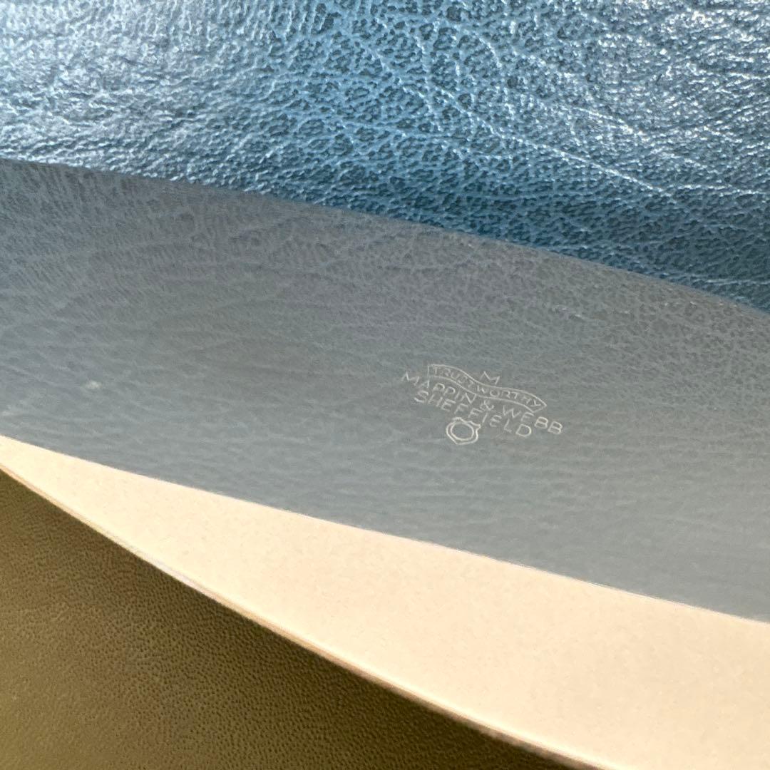 マッピン&ウェッブ　ケーキサーバー&フォーク6本　銀仕上げ　マッピンプレート