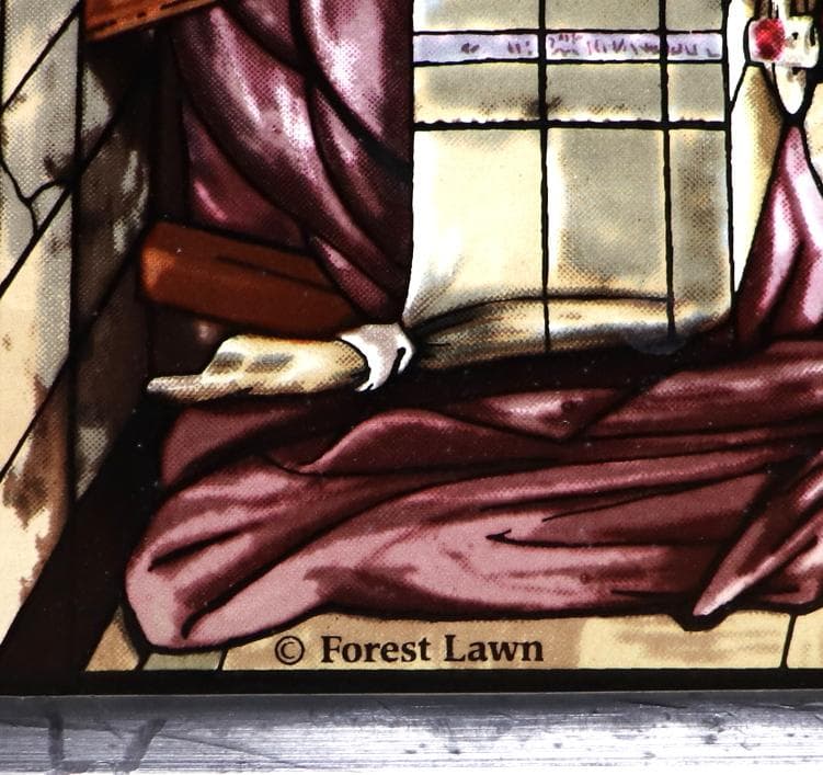 レオナルド・ダ・ヴィンチ ヴィンテージ ステンドグラス最後の晩餐グラスマスターズ