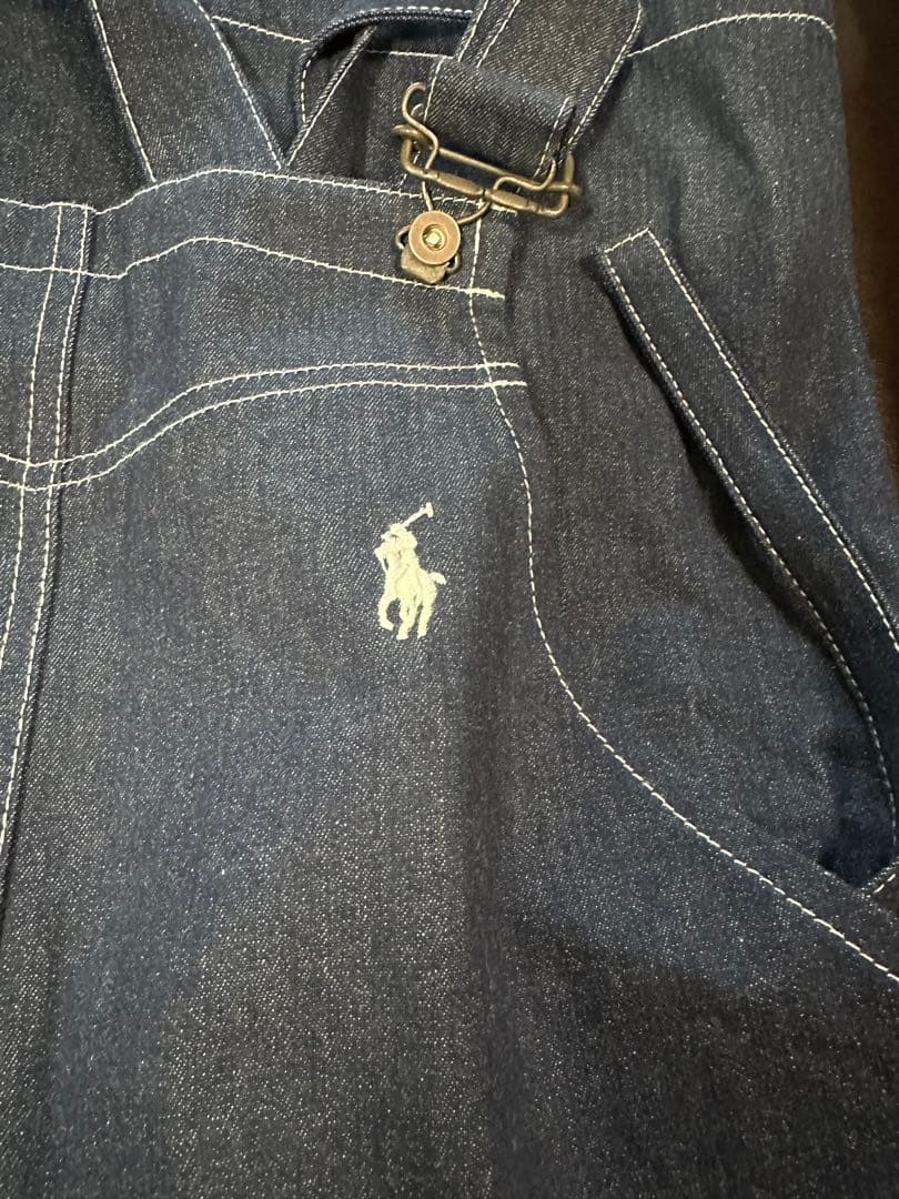 【urara】ラルフローレン　デニムエプロン