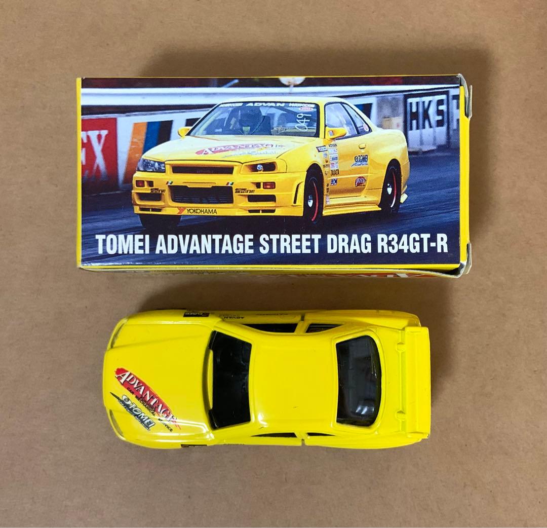 トミカ アイアイアド特注 スカイライン GT-R R34 東名アドバンテージ