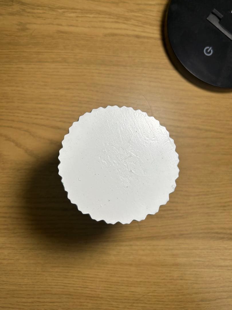 セメントアート　花瓶　フクロウ　雑貨