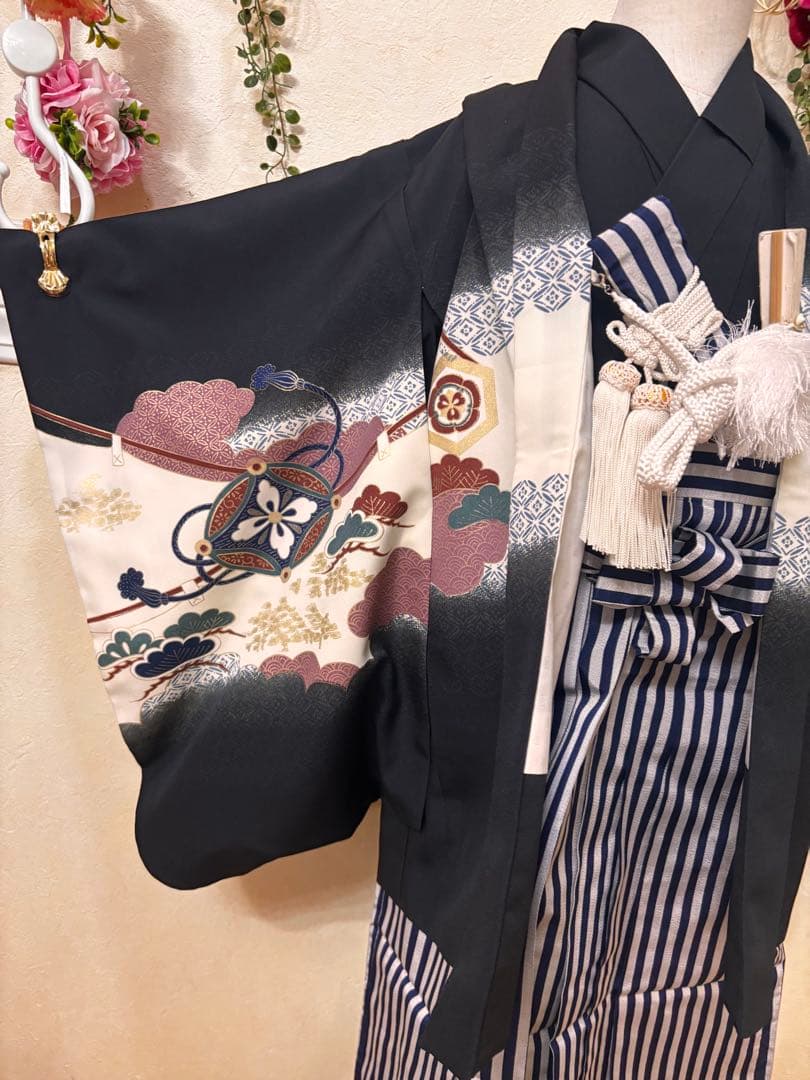 七五三五歳‼️完全️フルセット未使用に近い‼️兜凛々しい‼️お家からは揃えるなし