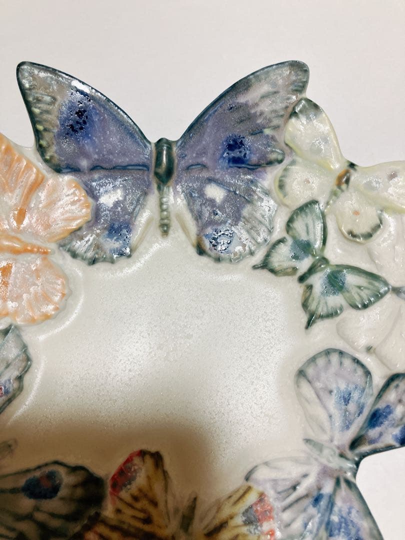 うつわやみたす　プレート　お皿　蝶