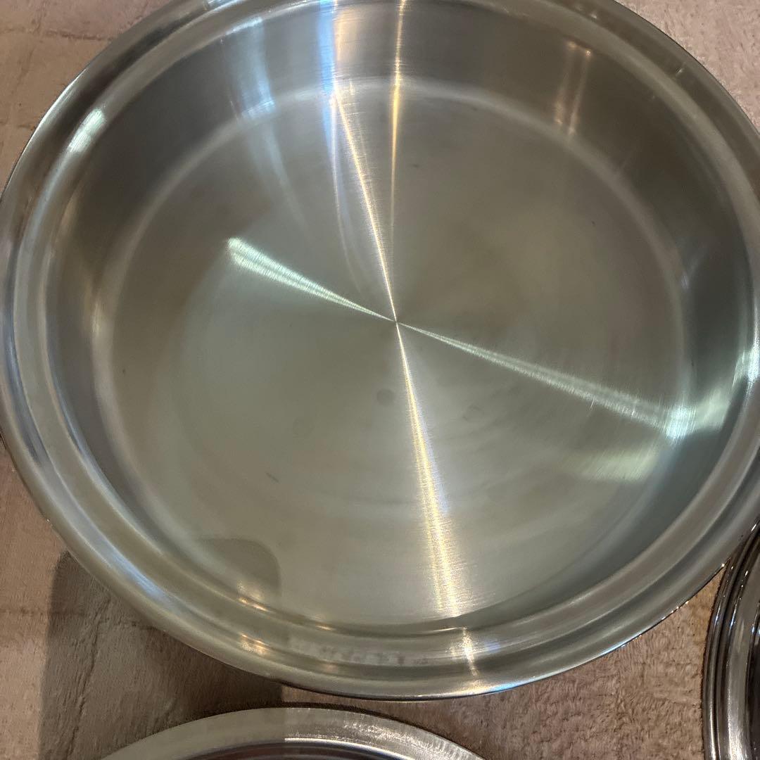 クックベスト　cookbest 大フライパン 大ドームカバー　大ラック　未使用