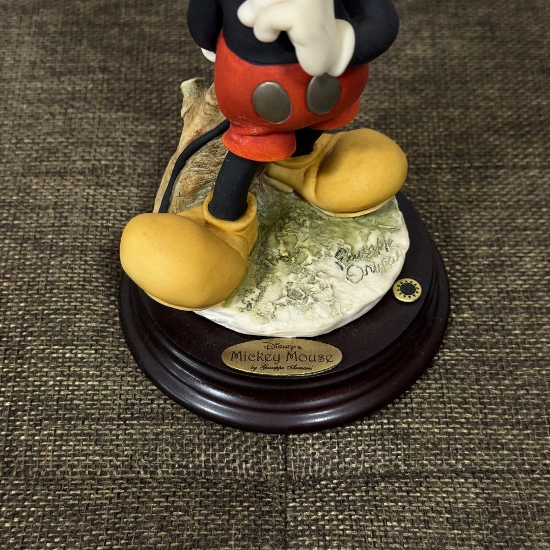 【希少品】Disney ジュゼッペ・アルマーニ ミッキー スタチュー フィギュア