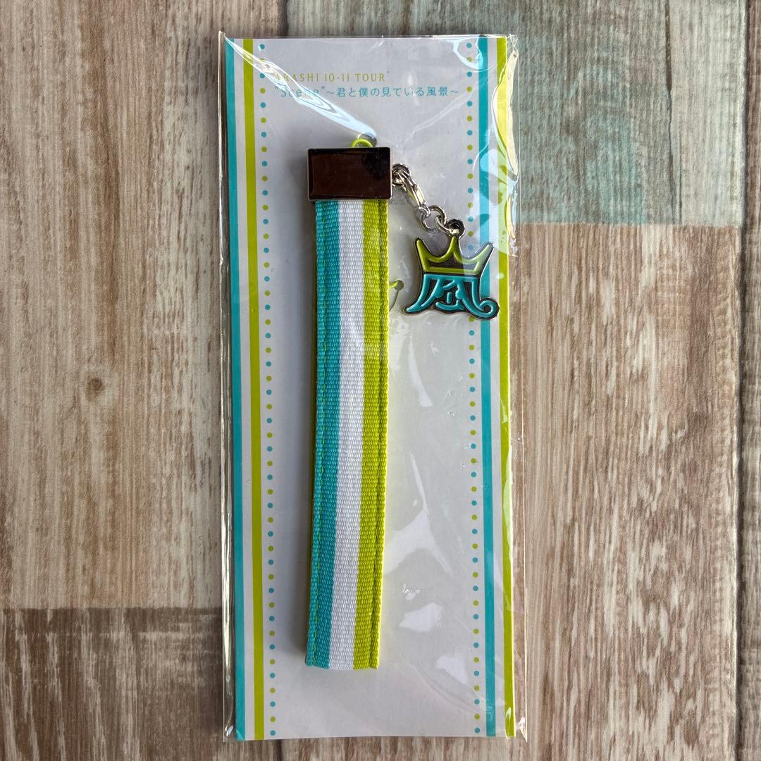 ARASHI 君と僕の見ている風景 ピンバッジ ストラップ5点セット 未使用