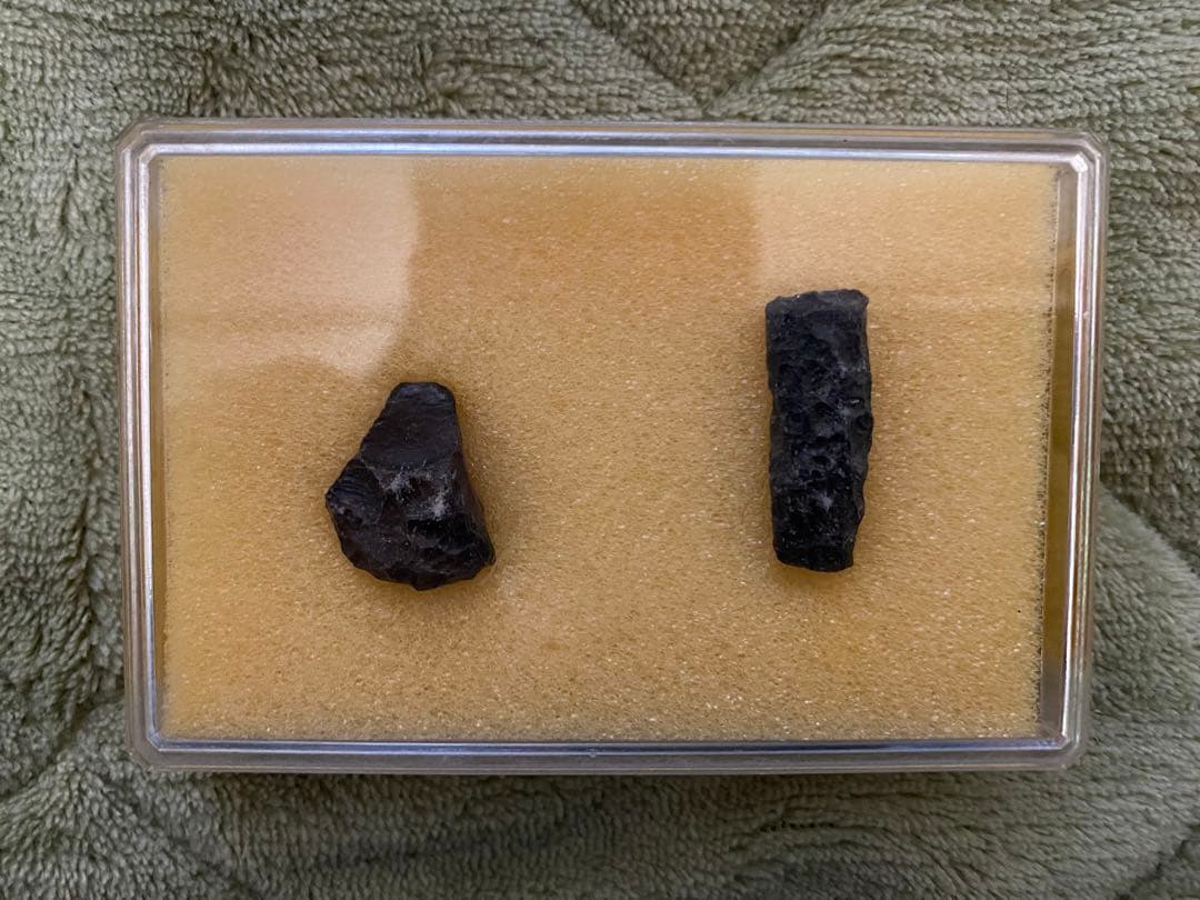 テクタイト 隕石 原石 5ケース(10個)