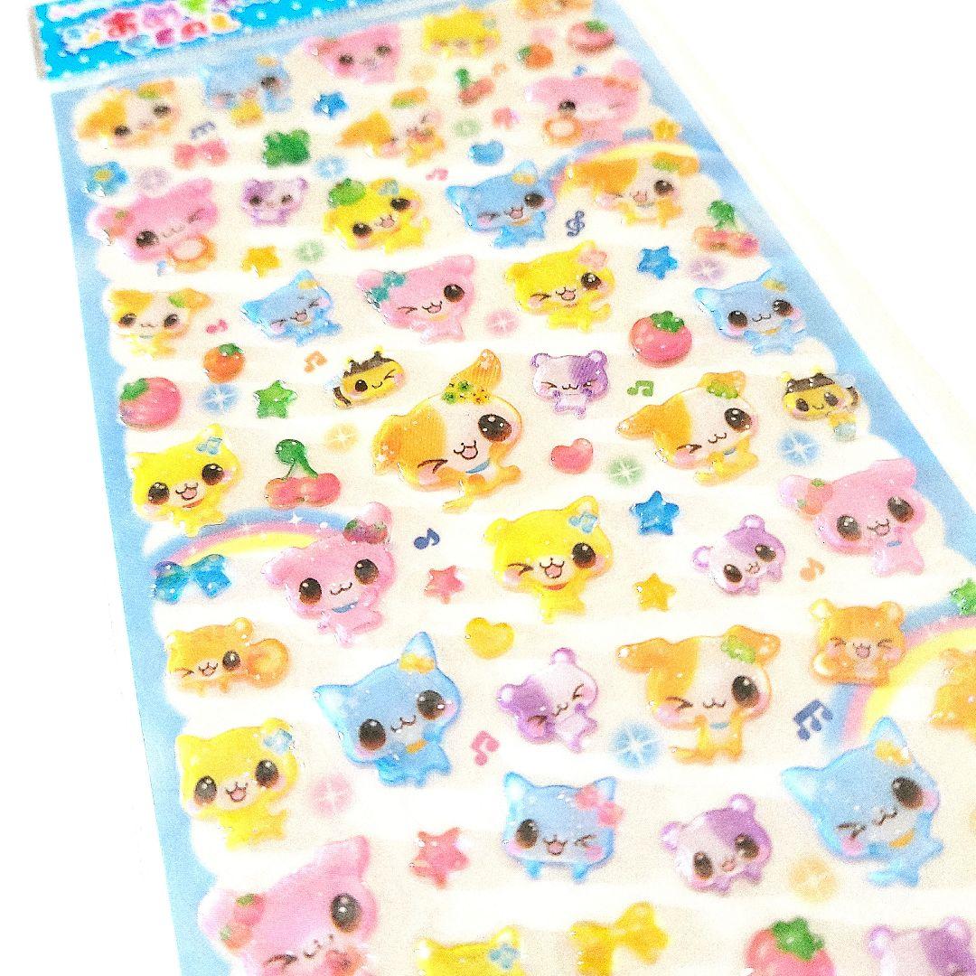 クーリア ラメ あめちゃんSEAL 平成レトロ シール 犬 ハムスター