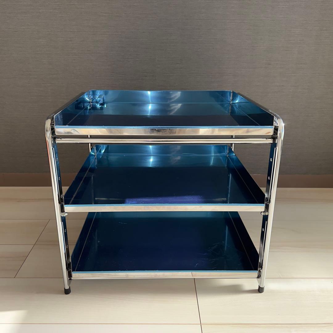 【美品】キッチン下 スライドラック 3段 燕三条 YK-06