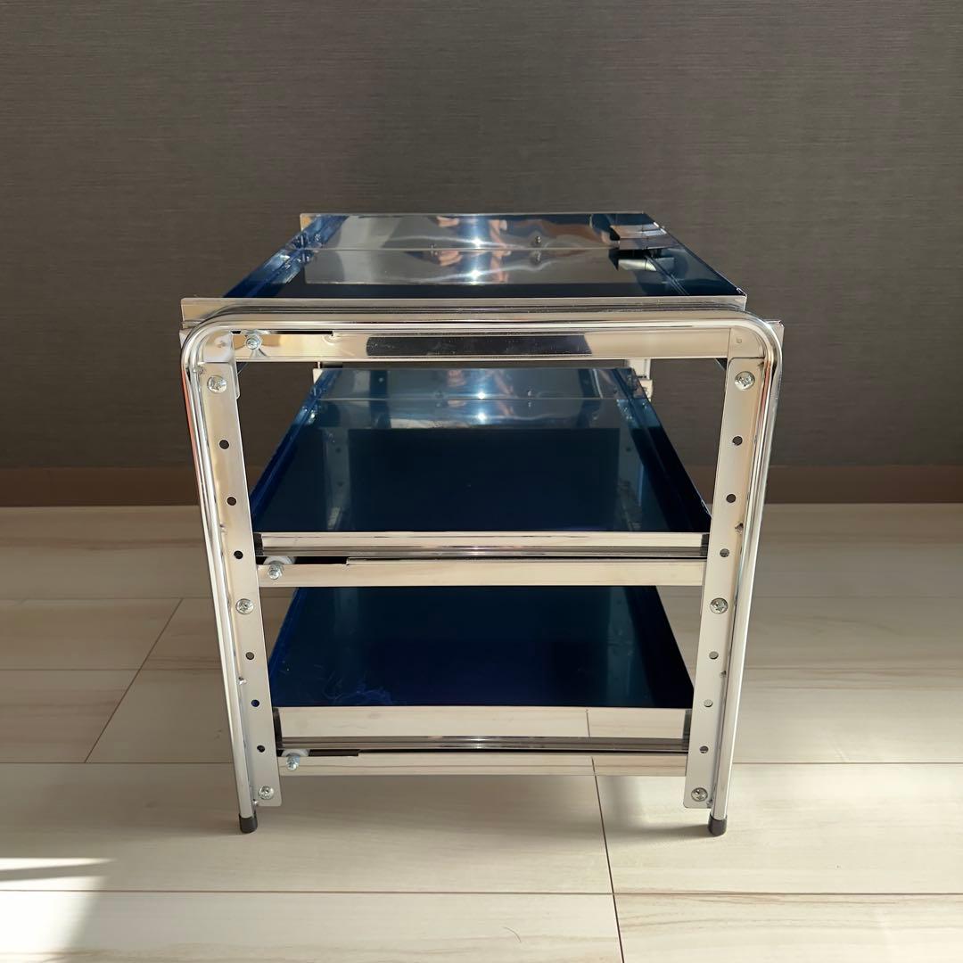 【美品】キッチン下 スライドラック 3段 燕三条 YK-06