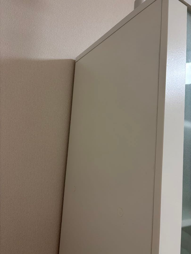 美品 ニトリ ホワイト食器棚