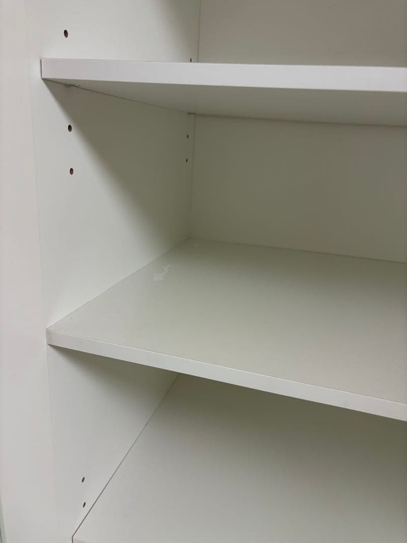 美品 ニトリ ホワイト食器棚