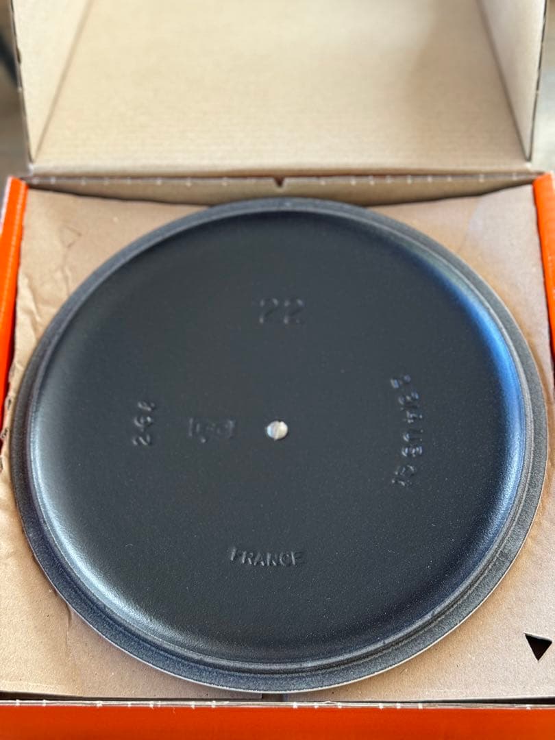 レア Le Creuset ルクルーゼ マルミット 22cm ハート ホワイト