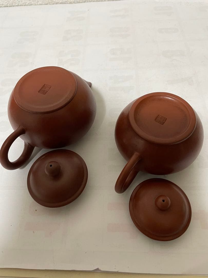 中国宜興　紫砂壺朱泥    急須     古美術