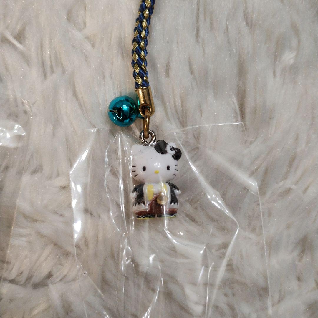 ご当地キティ 京都限定 近藤勇 坂本龍馬 根付ストラップ2つセット 希少 レア