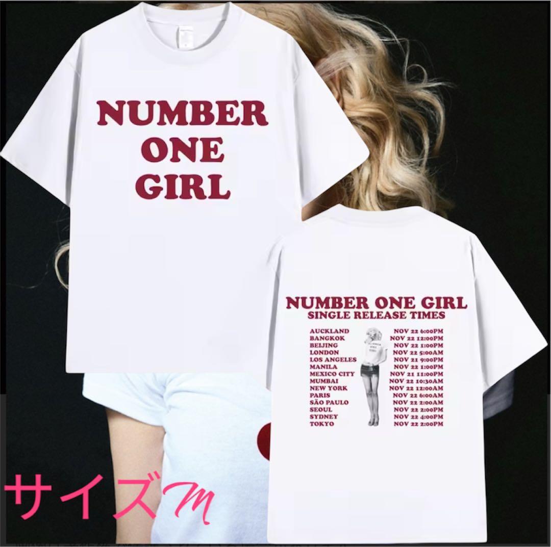 ROSÉ □NUMBER ONE GIRL □ Tシャツ Mサイズ 新品未使用 - メルカリ