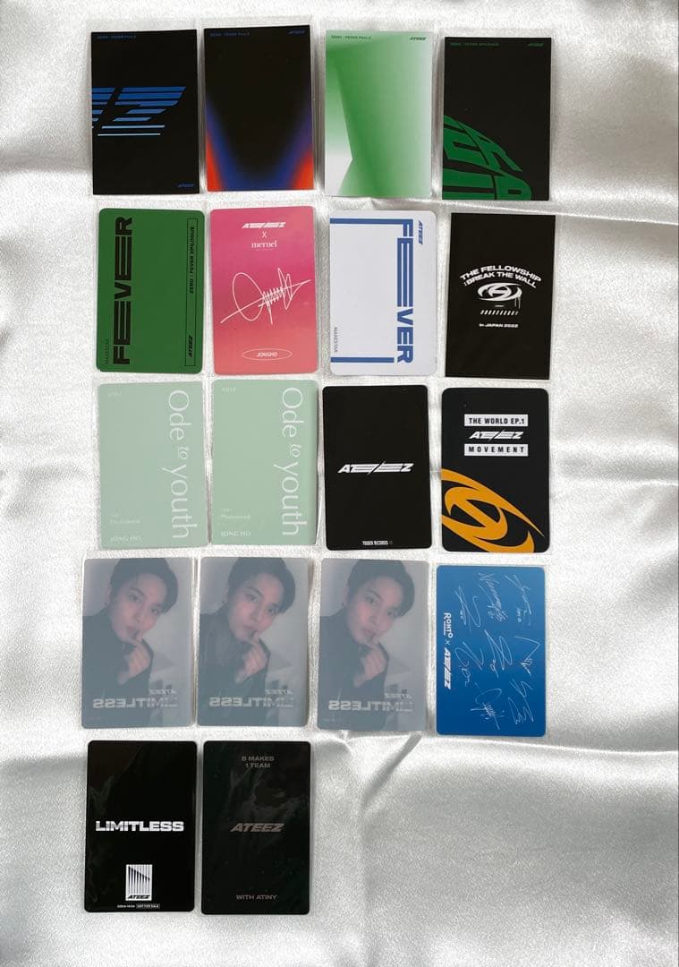 ateez ジョンホ トレカ 18枚 まとめ売り - メルカリ