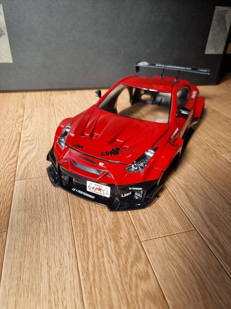 タミヤ TT02 シャーシ、GT-R R35 リバティウォークボディ - メルカリ