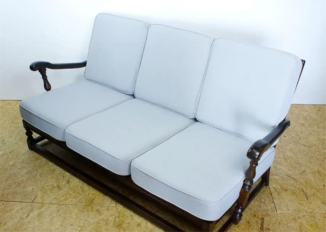 イギリス ERCOL アーコール 60年代ヴィンテージ 3人掛けソファ