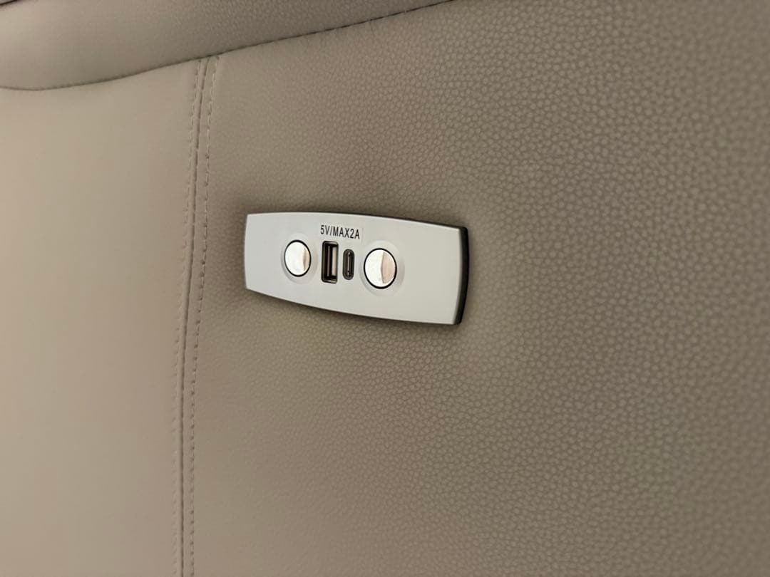 【美品】電動リクライニングソファ｜ニトリNビリーバ3 Nシールド GY