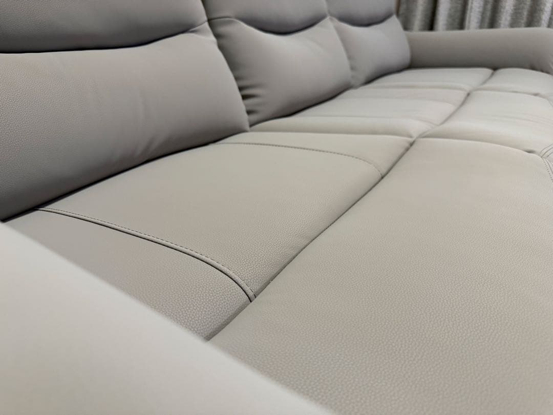 【美品】電動リクライニングソファ｜ニトリNビリーバ3 Nシールド GY