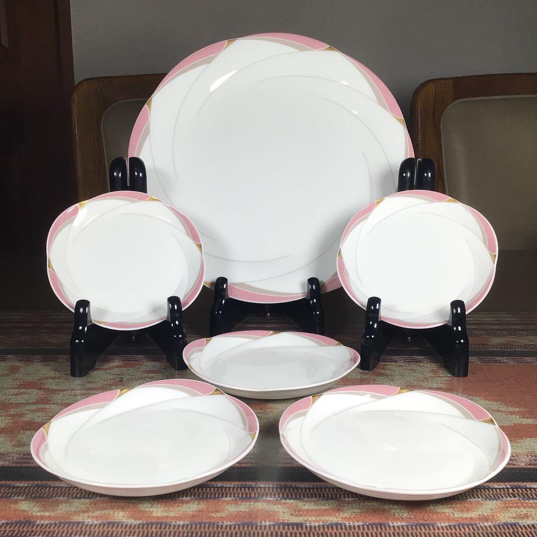 ノリタケ 『CHIFFON』 カップ&ソーサー 小皿 5組 大皿 - メルカリ