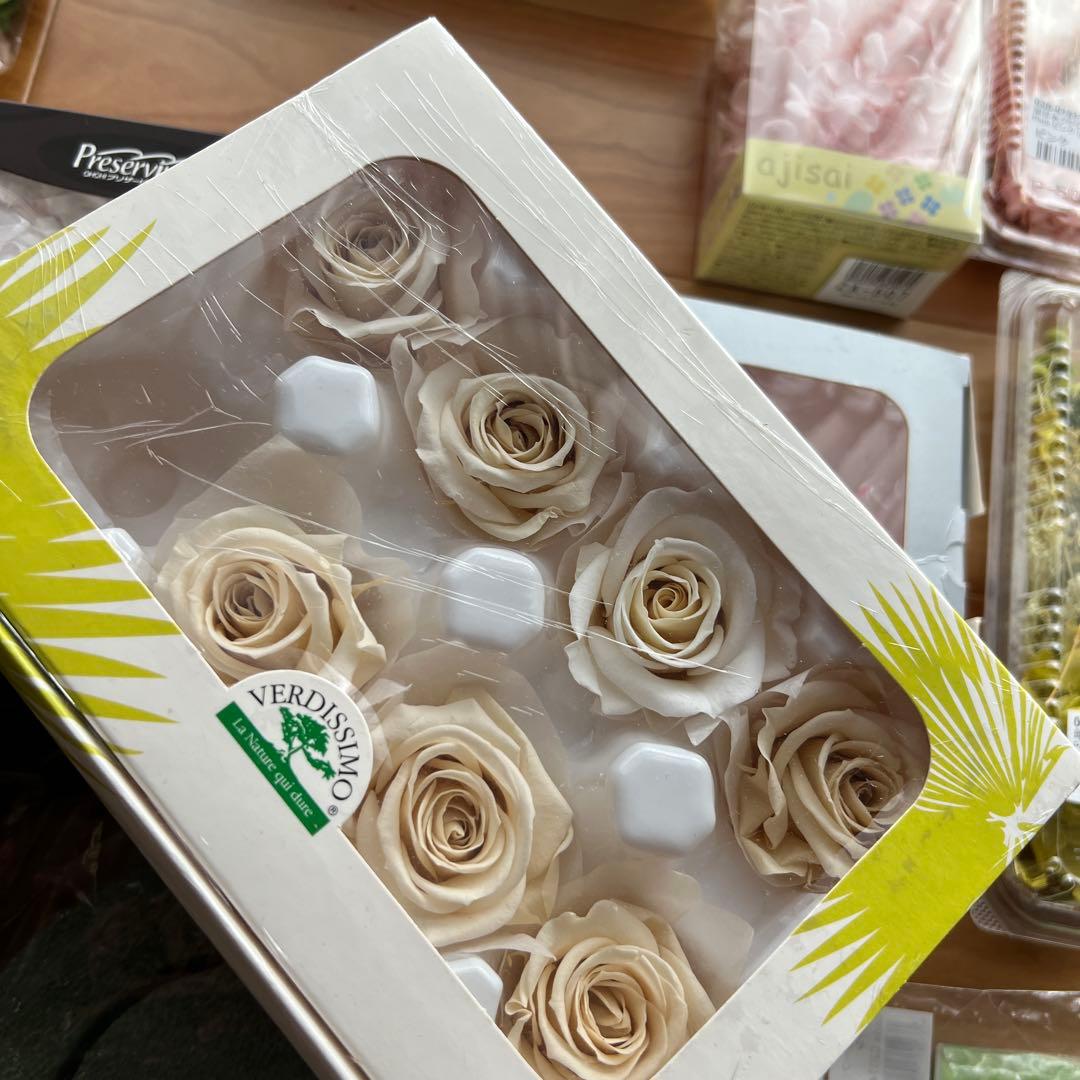 プリザーブドフラワー　クラフト材料セット