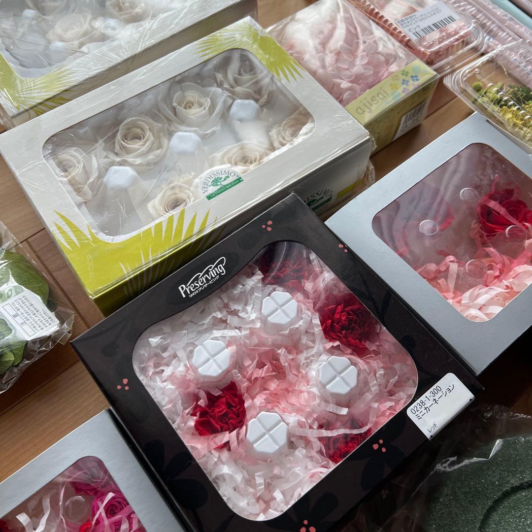 プリザーブドフラワー　クラフト材料セット