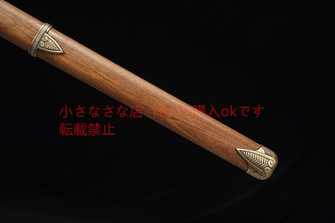 伝統宝剣百錬模様鋼問セミ 唐剣 模造刀·模擬刀 居合刀