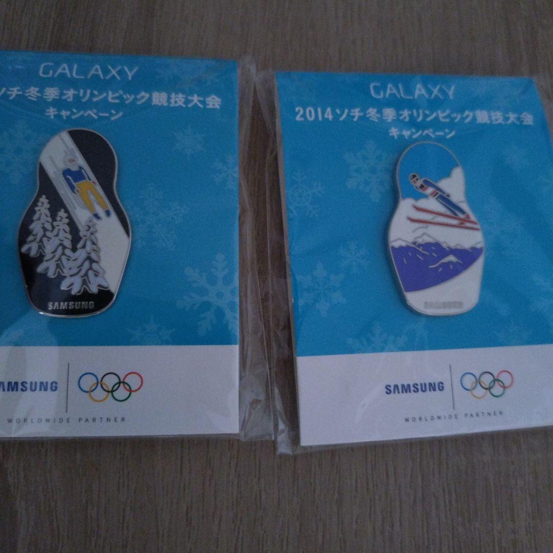 Samsung GALAXY 2014年ソチオリンピックピンバッジ - メルカリ
