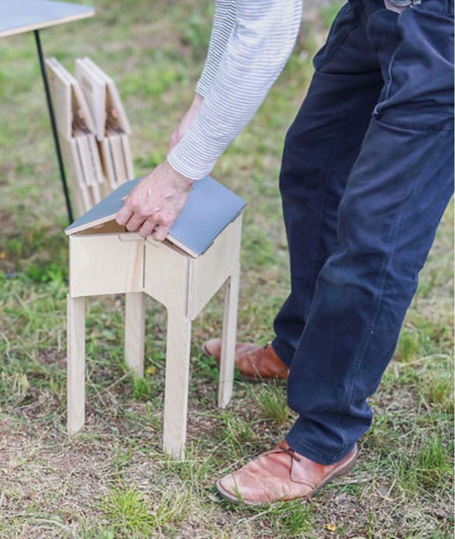 【折りたたみスツール】アトリエヨクト PATTAN-stool