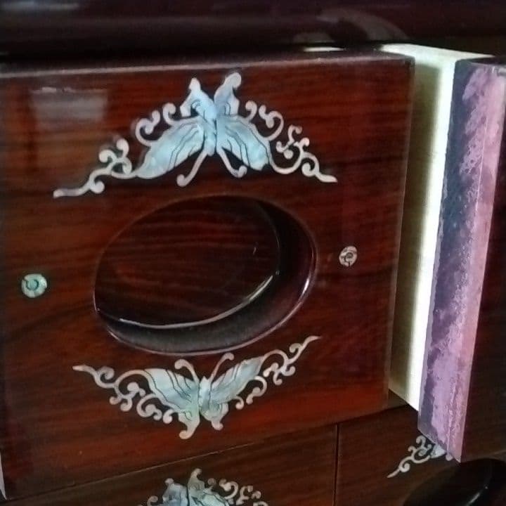 小物入れ　オブジェ　家具　アンティークオブジェ　薬箱