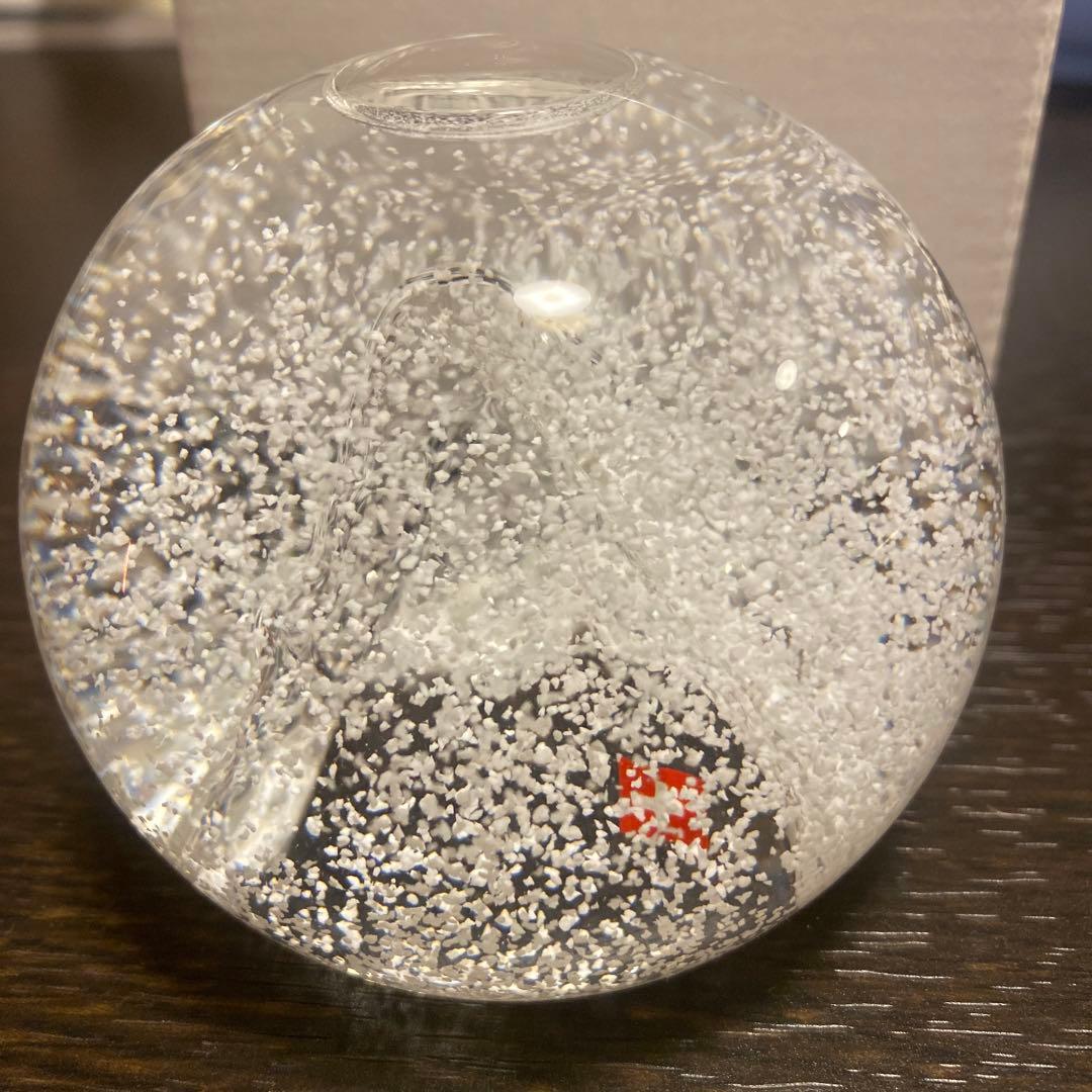 【新品未使用】マッターホルン　スノードーム